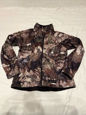 Women’s guide series veil stoke camo shell jacket